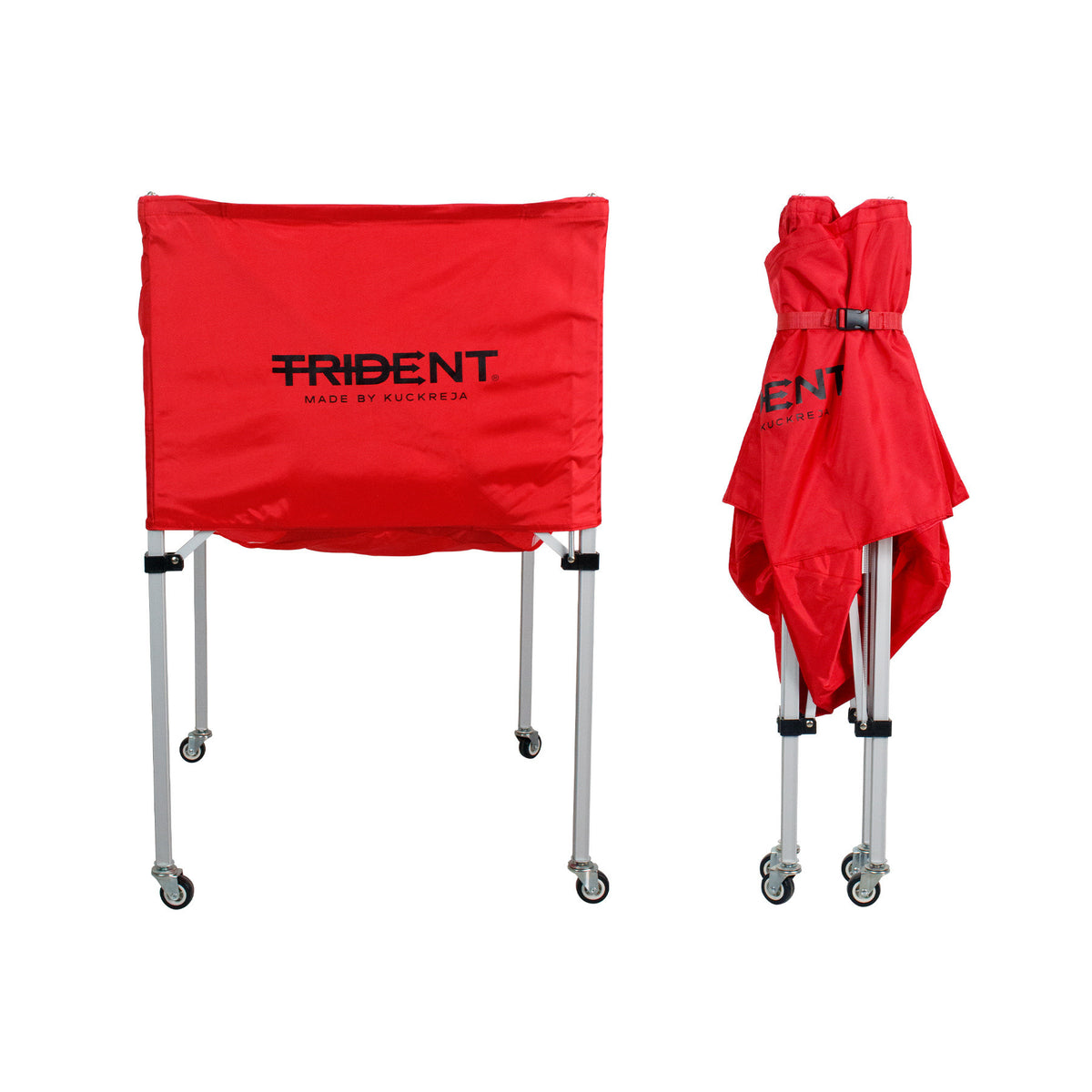 Trident Premium Portable Ball Cage - Red