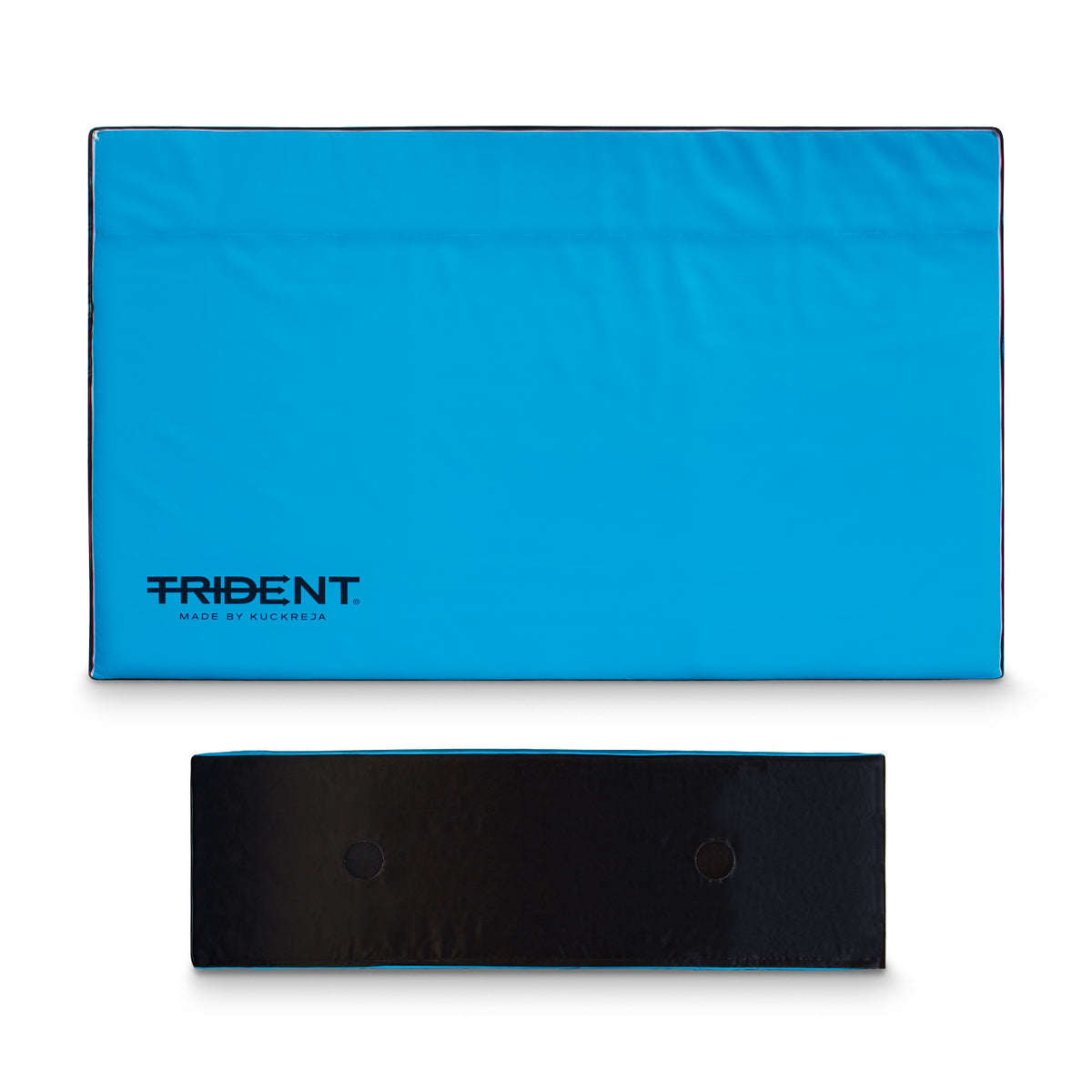 Trident High Jump Landing Mat - 10' x 6' x 18" (Blue/Black)