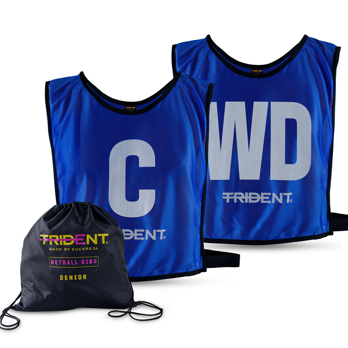 Trident Netball Bibs Set – Blue (Senior, Junior)