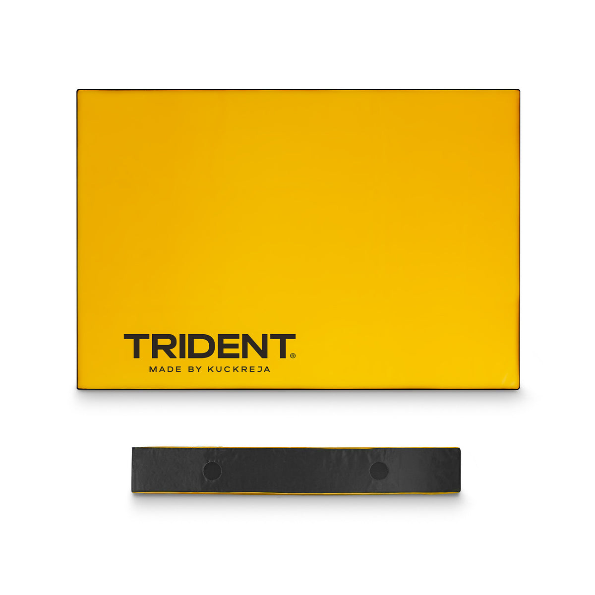 Trident High Jump Landing Mat - 6' x 4' x 4" (Yellow/Black)