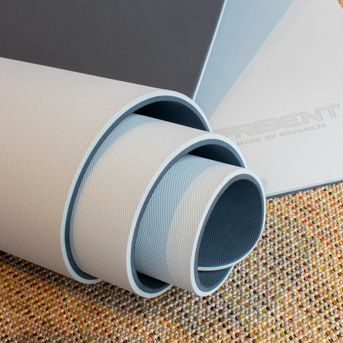 Trident Performance Grip Yoga Mat - Cool Gray (6mm)