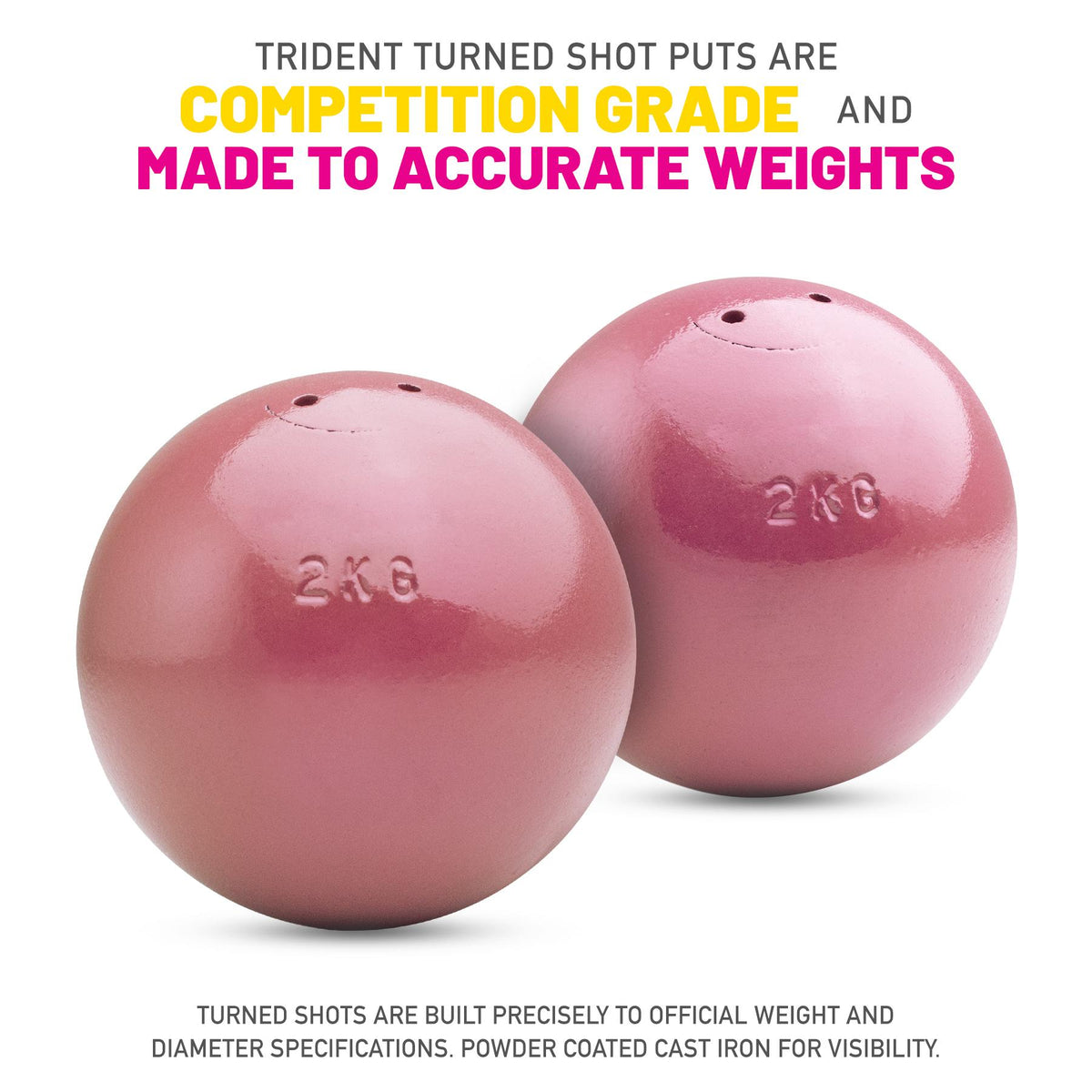 Trident Turned Shot Put - 2kg