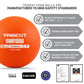 Trident Softee Low Bounce Foam Ball - Orange (7")