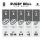 Gilbert Midi Wau Bulan - Official Souvenir Ball of Malaysia Rugby