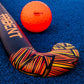 Trident 20 Jumbow Lite Composite Hockey Stick - Sunset Red
