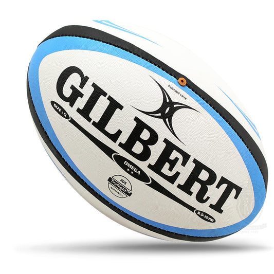 Gilbert Omega Match Rugby Ball (Size 5, 4, 3)
