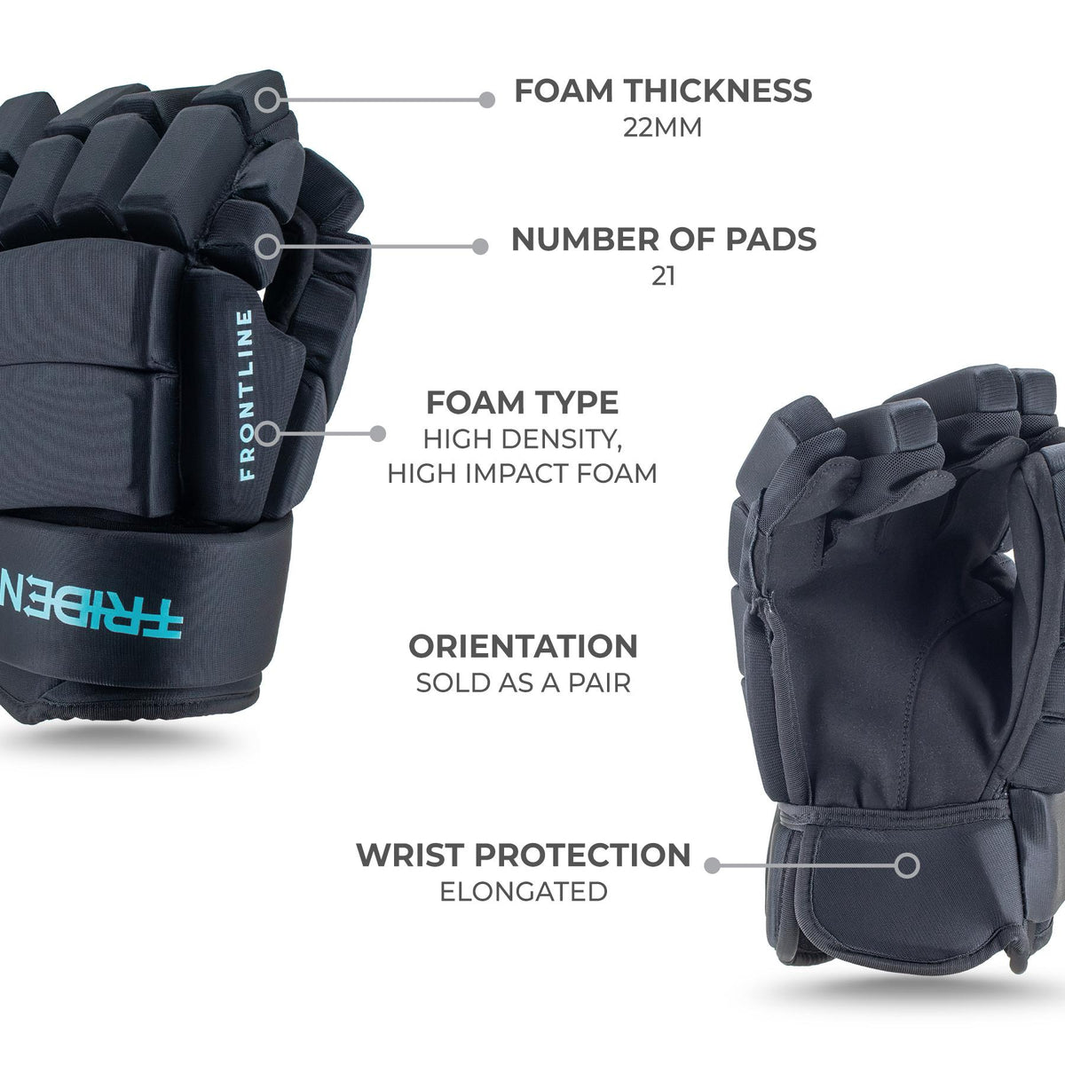 Trident Frontline Penalty Corner Gloves
