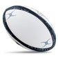 Gilbert GTR 8000 Rugby Ball - Black (Size 5, 4, 3)
