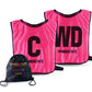 Trident Netball Bibs Set - Pink (Senior, Junior)