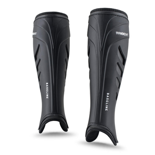Trident Baseline Hockey Shinguard - Black