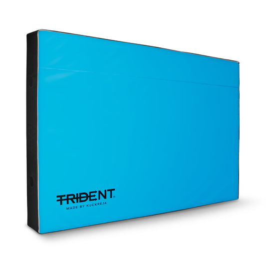 Trident High Jump Landing Mat - 10' x 6' x 12" (Blue/Black)
