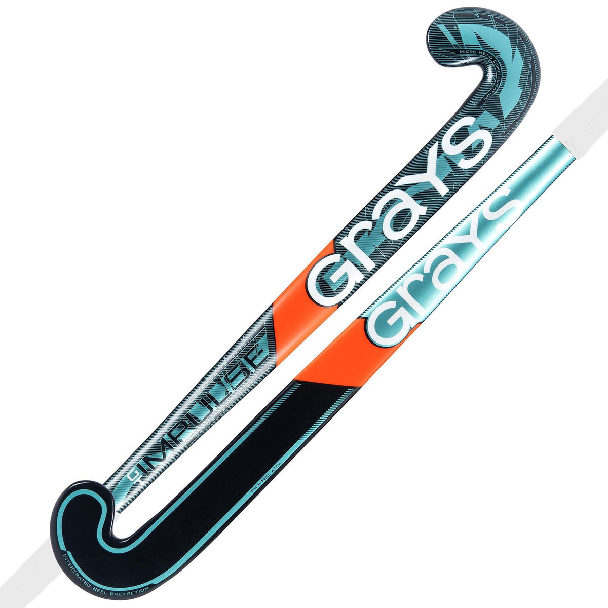 Grays Impulse Wooden Hockey Stick - Ocean Blue