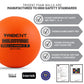 Trident Milestone All Rounder Foam Ball - Orange (7")