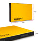 Trident High Jump Landing Mat - 6' x 4' x 6" (Yellow/Black)