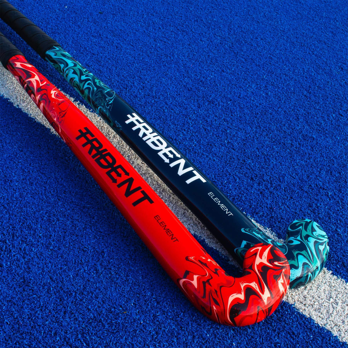 Trident Element Wooden Hockey Stick - Emerald