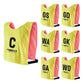 Trident Reversible Netball Bibs Set - Pink/Yellow (Senior)