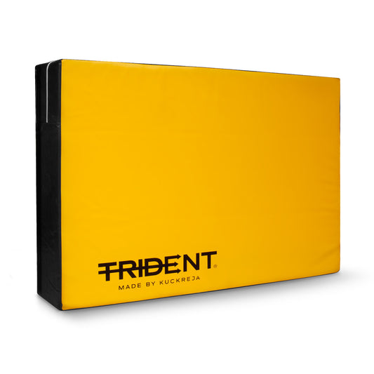 Trident High Jump Landing Mat - 6' x 4' x 12" (Yellow/Black)