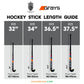 Grays GT3 Junior Composite Hockey Stick - Red (34")
