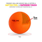 Trident Premium Indoor Hockey Ball - Orange