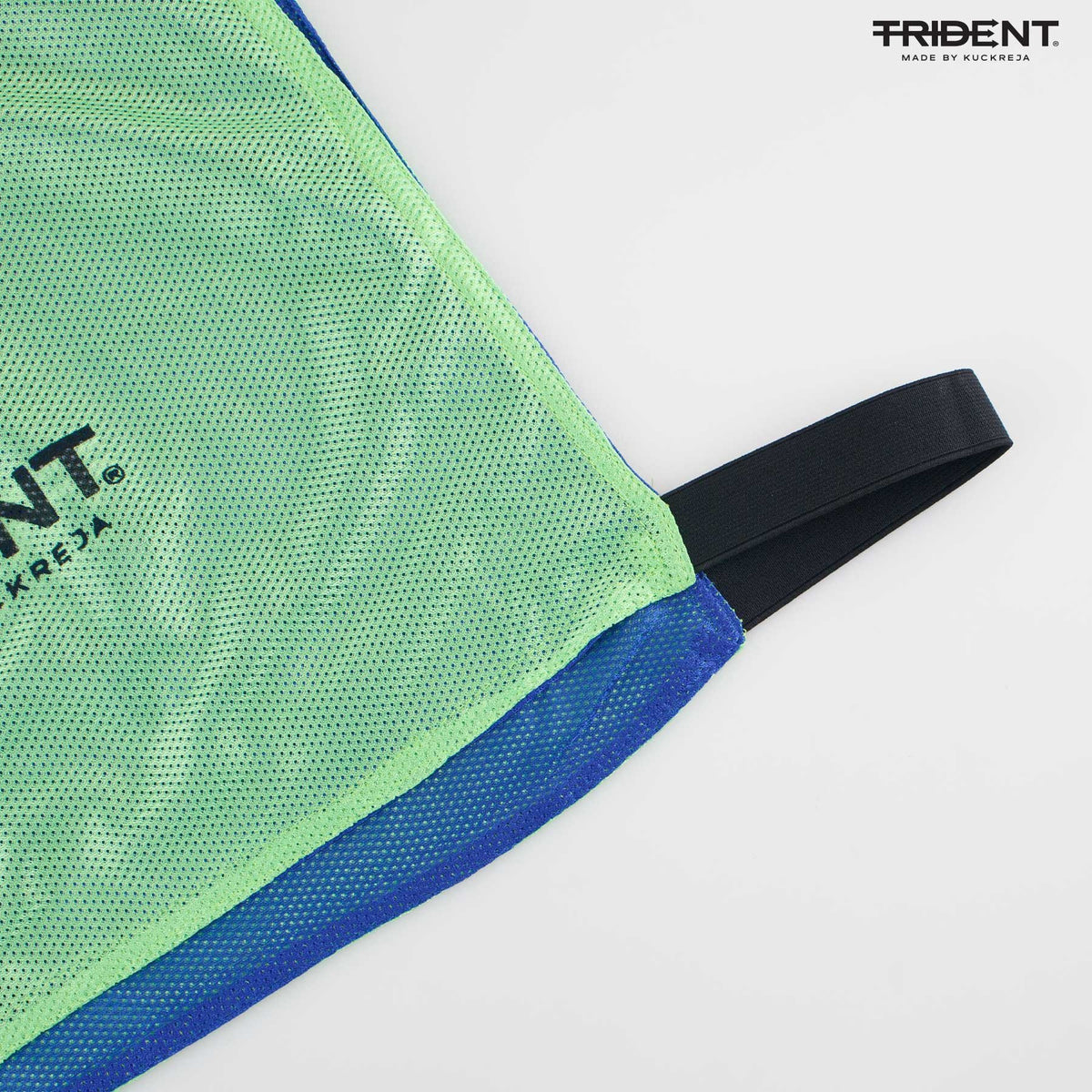 Trident Reversible Netball Bibs Set - Green/Blue (Senior)