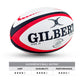Gilbert Orion Match Rugby Ball (Size 5, 4, 3)