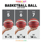 Trident Milestone Rubber Basketball (Size 7, 6, 5)