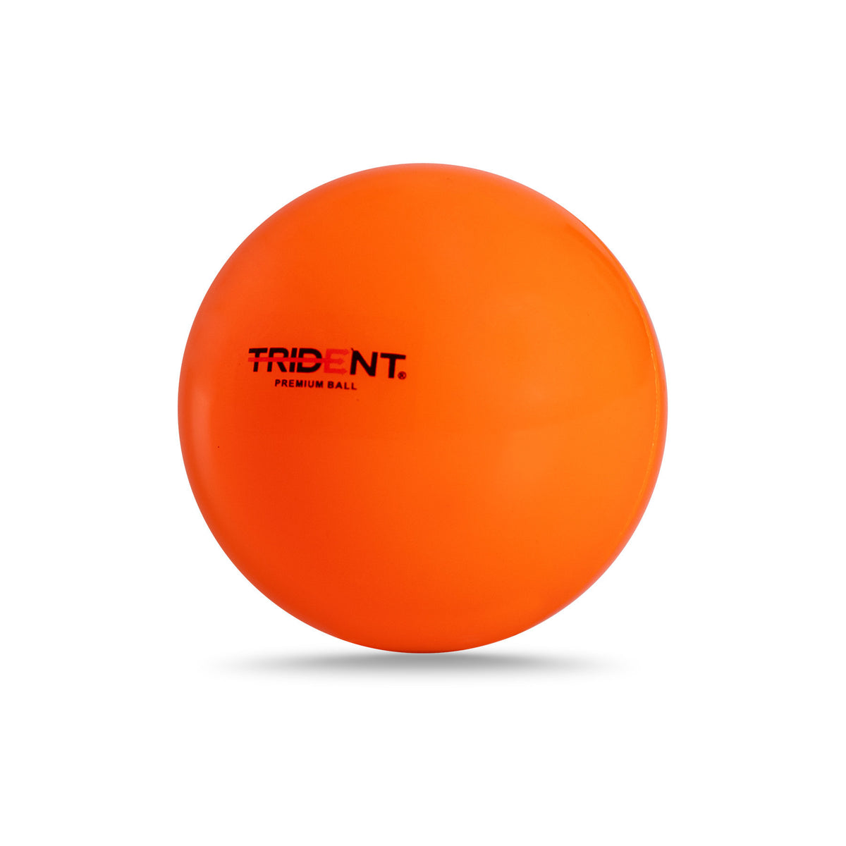 Trident Premium Indoor Hockey Ball - Orange
