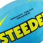Steeden Mighty Touch Rugby Ball - Sky Blue