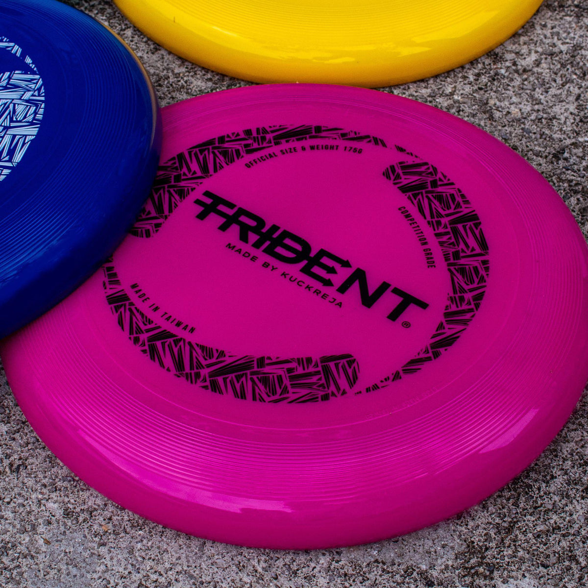 Trident Frisbee 175g - Neon Purple