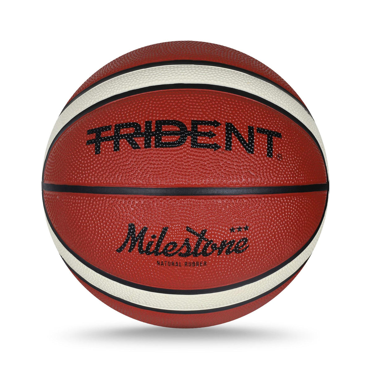 Trident Milestone Rubber Basketball (Size 7, 6, 5)