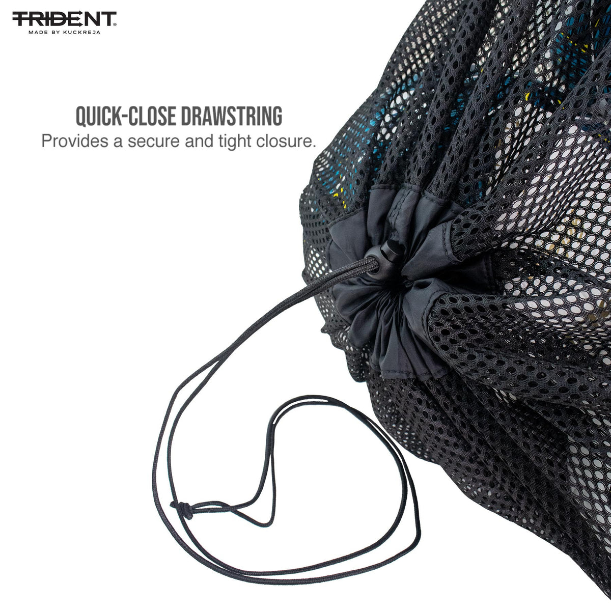 Trident Milestone Fine Mesh Ball Bag - 10 Balls
