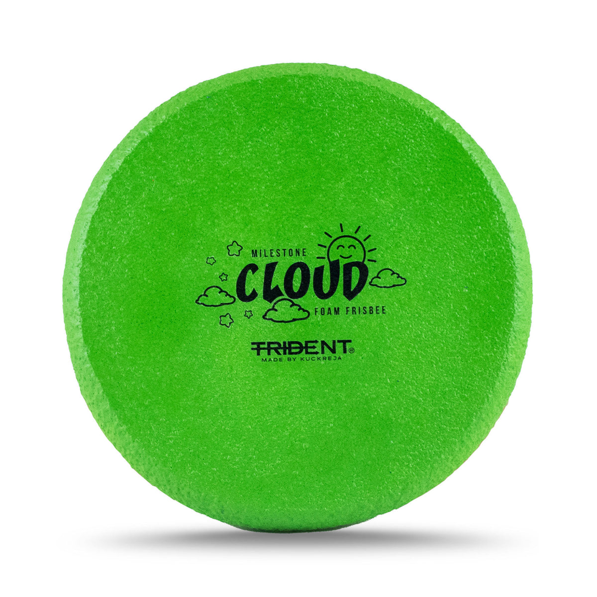 Trident Milestone Cloud Foam Frisbee - Green
