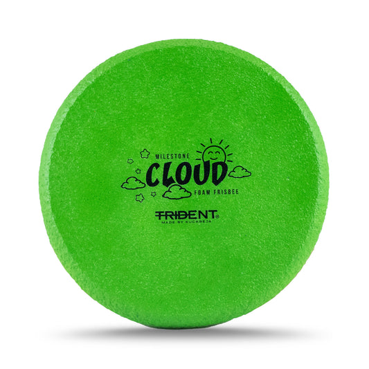 Trident Milestone Cloud Foam Frisbee - Green