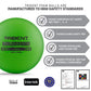 Trident Milestone Play Foam Ball - Green (6.3")