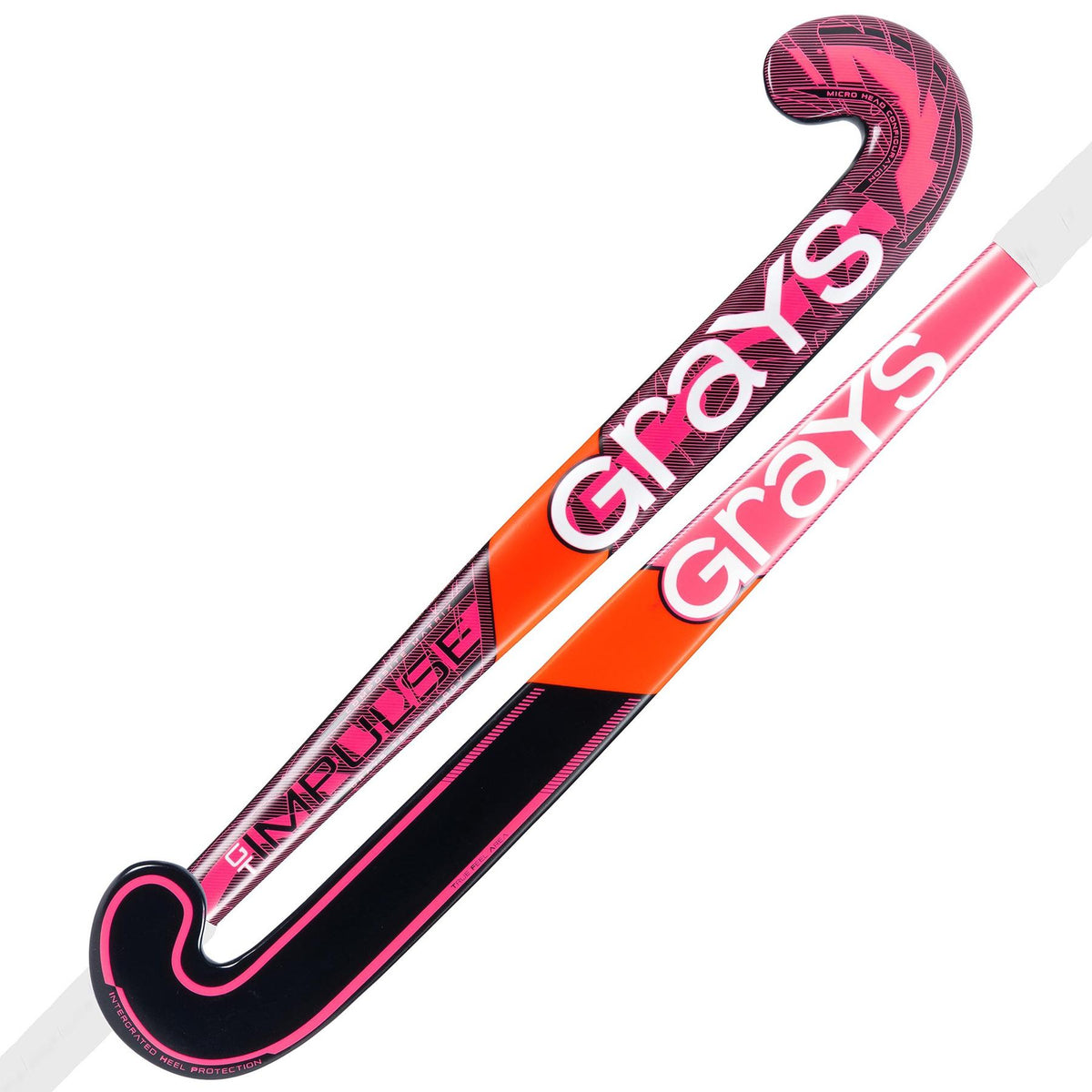 Grays Impulse Wooden Hockey Stick – Hot Red