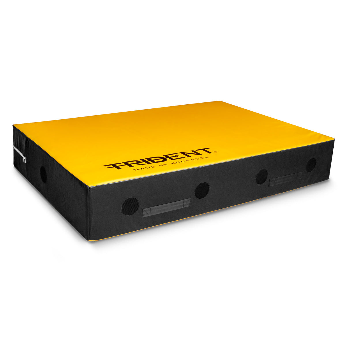 Trident High Jump Landing Mat - 6' x 4' x 12" (Yellow/Black)