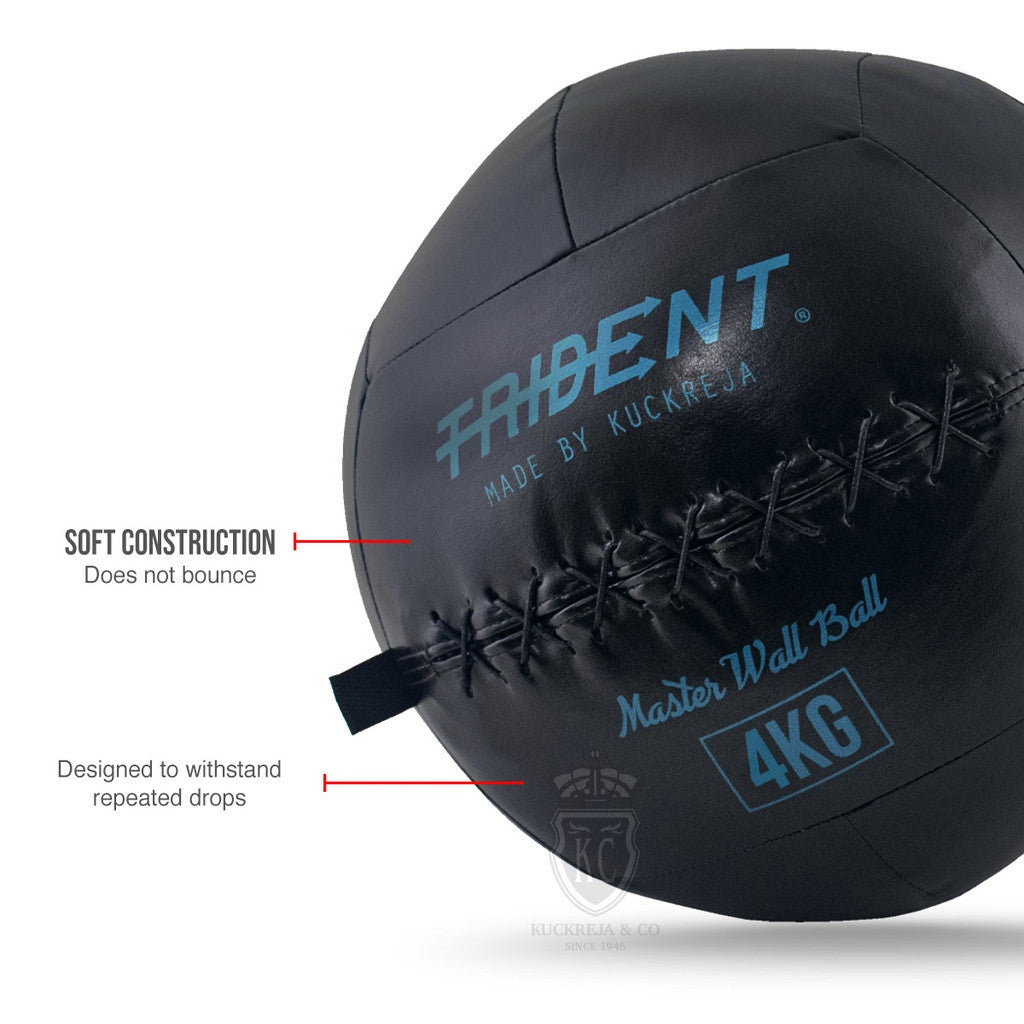 Trident Master Premium Wall Ball - 4kg