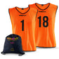 Trident Bibs with Bag - Orange (1-18)