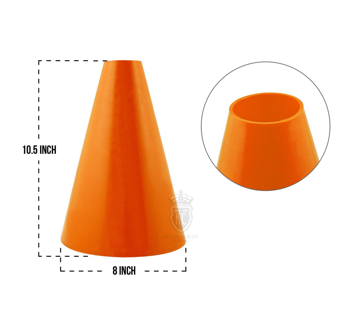 Trident 10.5" Maxi Marker Cone - Orange