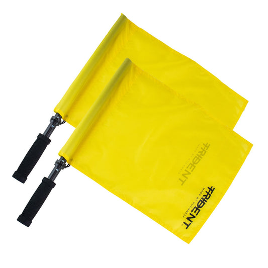 Trident Judge's Flag - Yellow (Pair in Bag)
