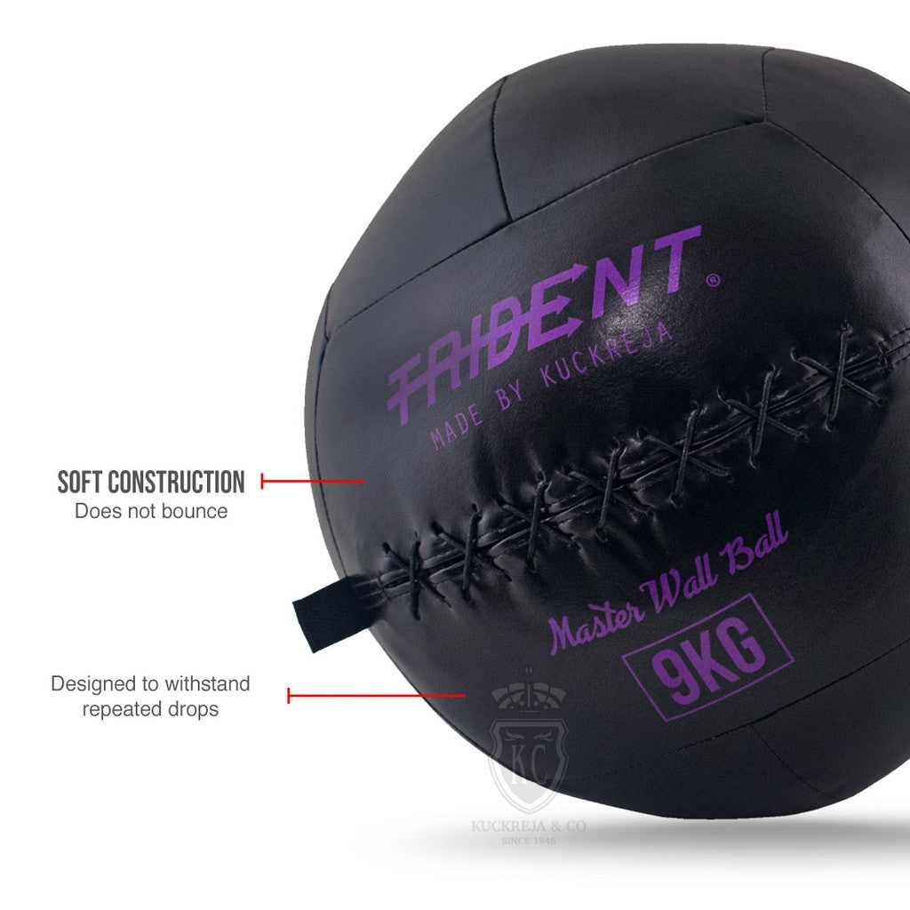 Trident Master Premium Wall Ball - 9kg