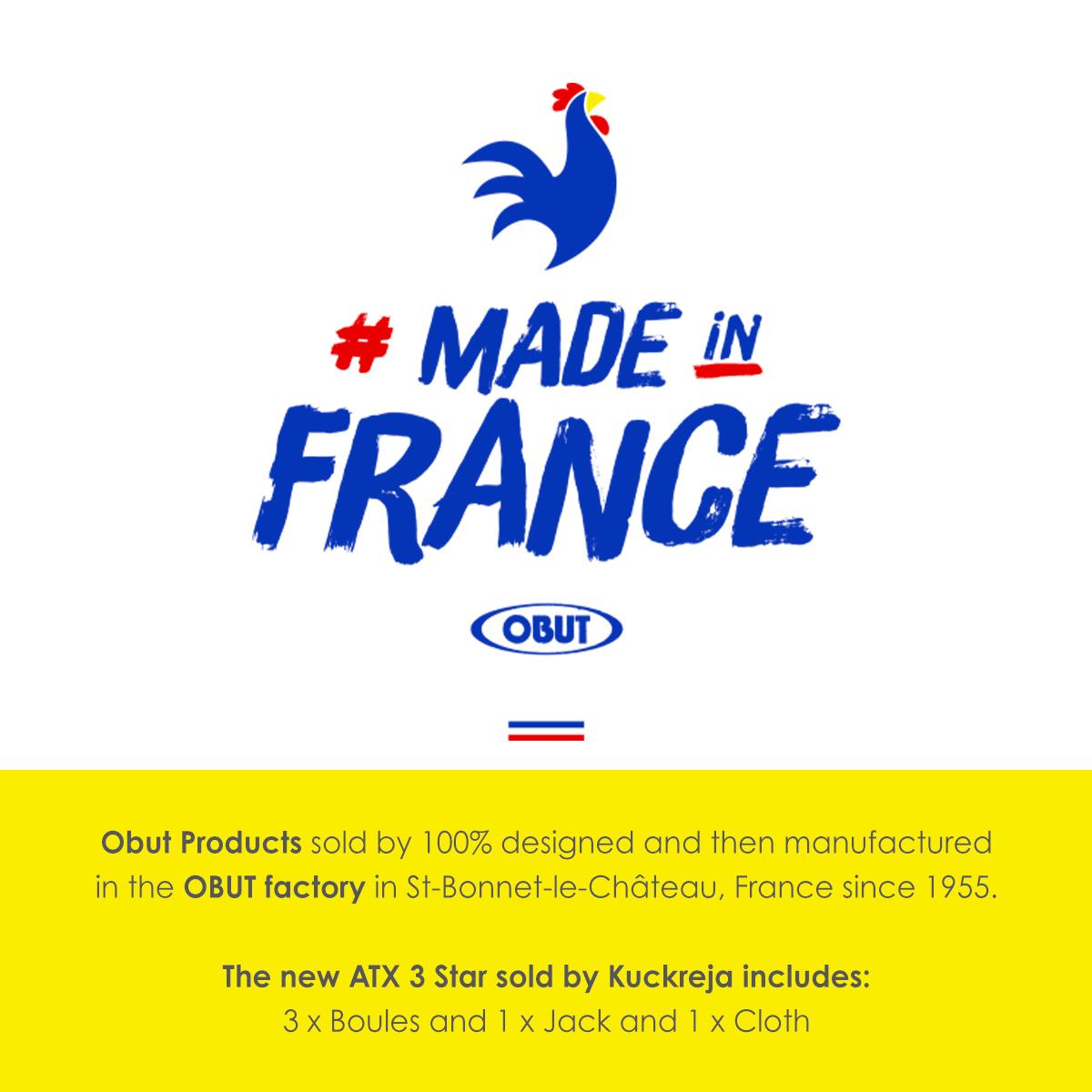 Obut Petanque Boules ATX 3 Star - Style 0