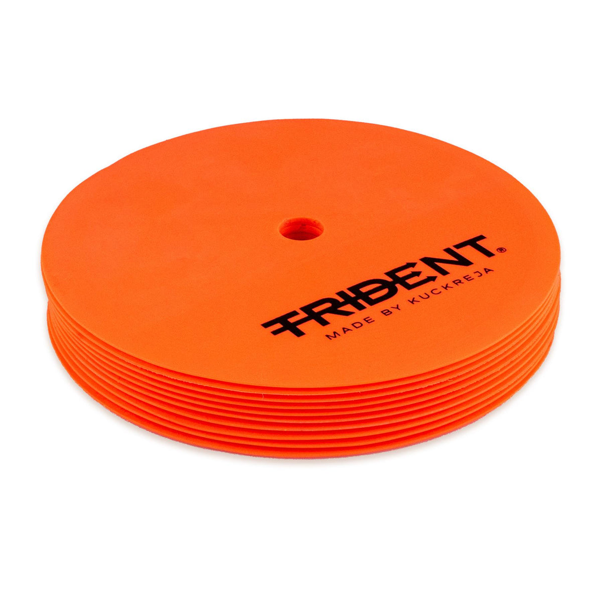 Trident Rubber Agility Dots Orange (Set Of 10)