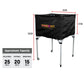 Trident Premium Portable Ball Cage - Black