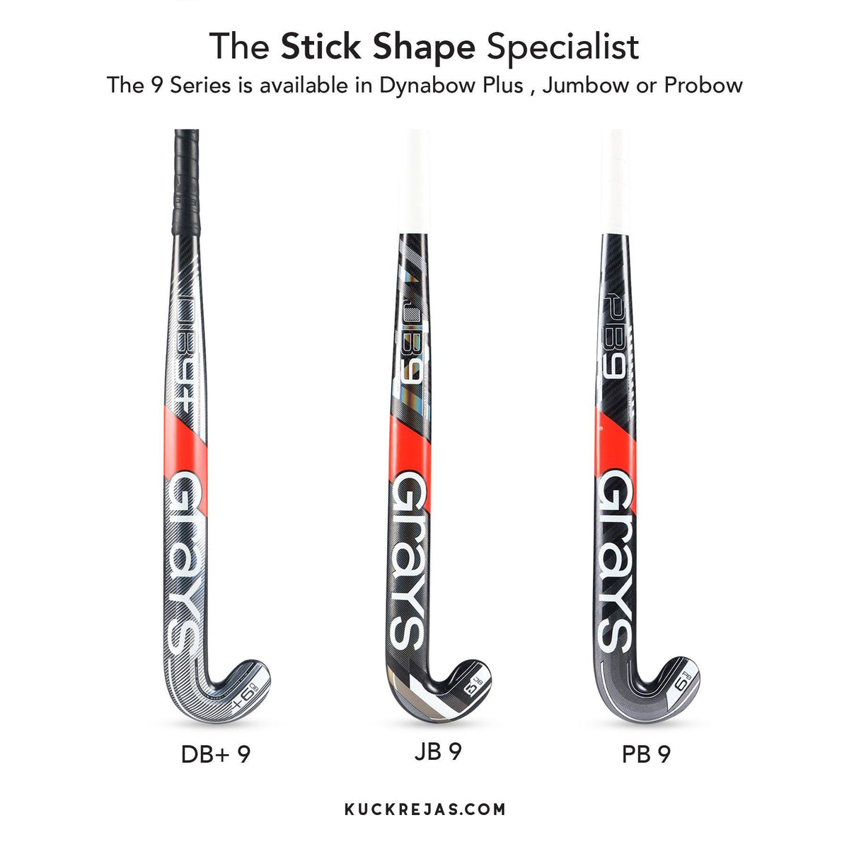Grays Jumbow 9 Composite Hockey Stick - JB9