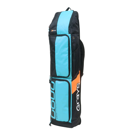 Grays G600 Hockey Bag - Black/Aqua
