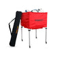 Trident Premium Portable Ball Cage - Red