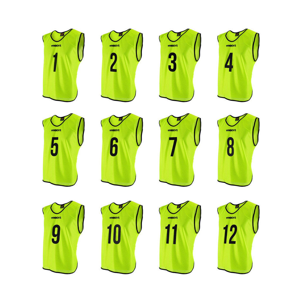 Trident Bibs with Bag - Yellow (1-12)