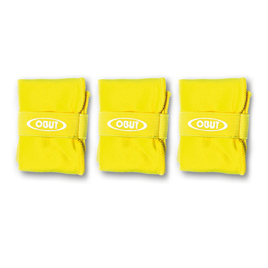 Obut Petanque 3 Cloths - Yellow