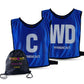 Trident Netball Bibs Set – Blue (Senior, Junior)